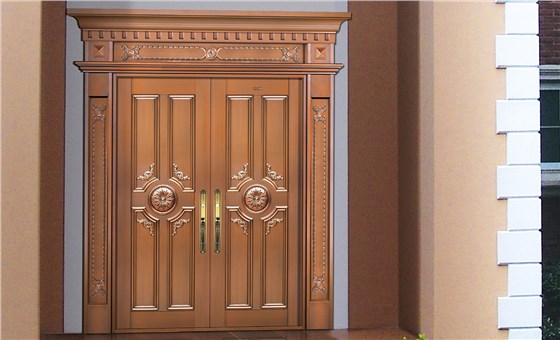 铜盟荟/铜门/别墅铜门/双开铜门