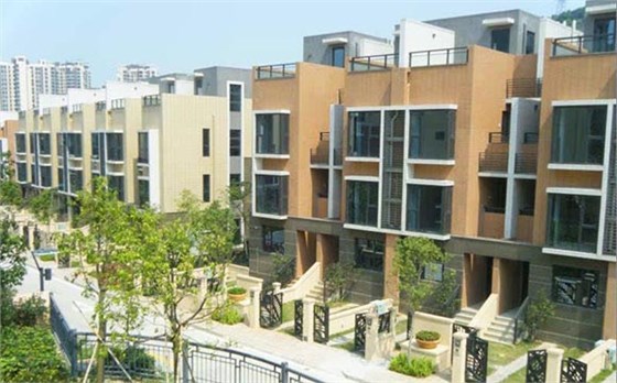 别墅铜门实景案例_子母铜门现场图片_【铜盟荟深圳平湖御峰园】