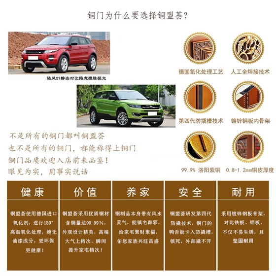 铜门为什么选择铜盟荟？