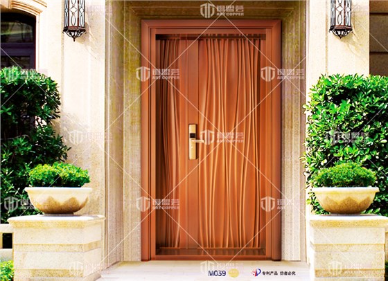 子母铜门,铜门子母门,别墅铜门