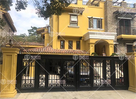 电动庭院铜门维修_延长电动庭院铜门寿命