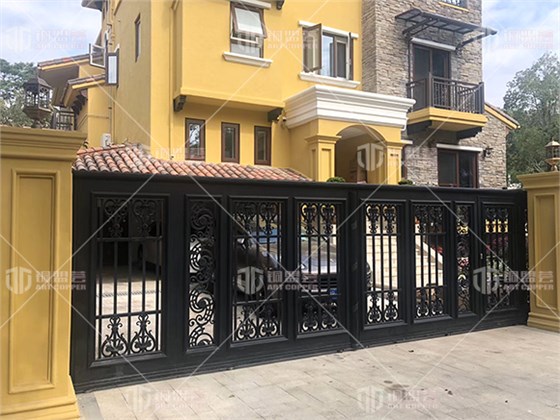 电动庭院铜门维修_延长电动庭院铜门寿命