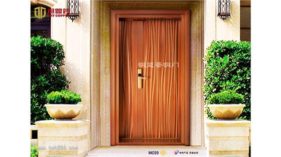 子母铜门_铜盟荟外观设计专利款 子母铜门_铜盟荟外观设计专利款