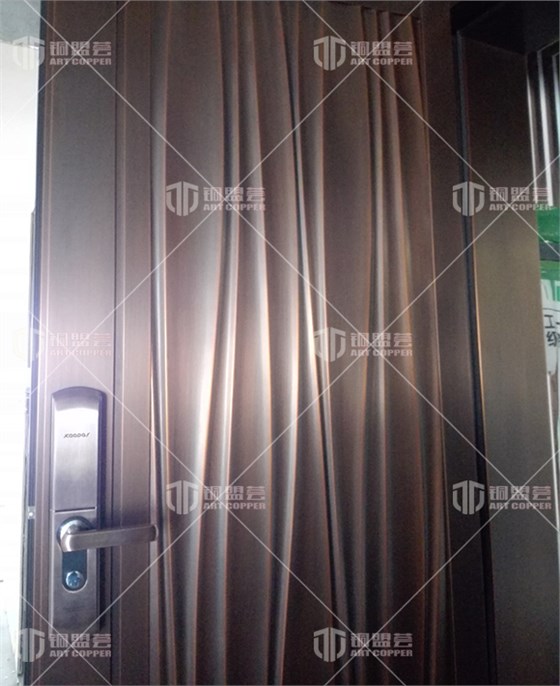 子母铜门实景案例_子母铜门现场图片 子母铜门实景案例_子母铜门现场图片