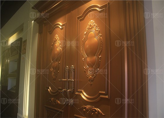 铜盟荟【外观设计专利款铜门】_铜盟荟展厅展示