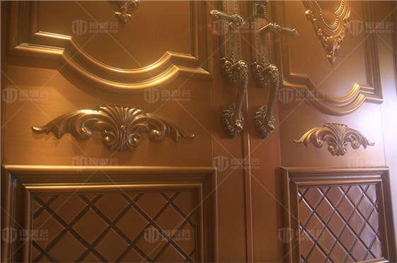 铜盟荟【外观设计专利款铜门】_铜盟荟展厅展示