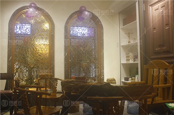 铜盟荟铜门展厅展示