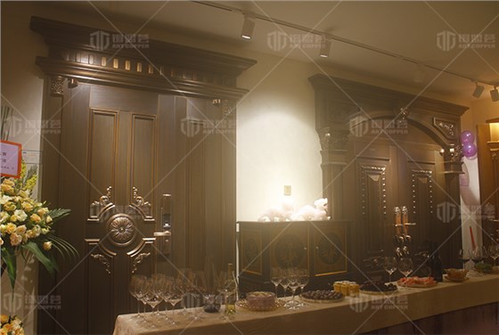 铜盟荟铜门展厅展示