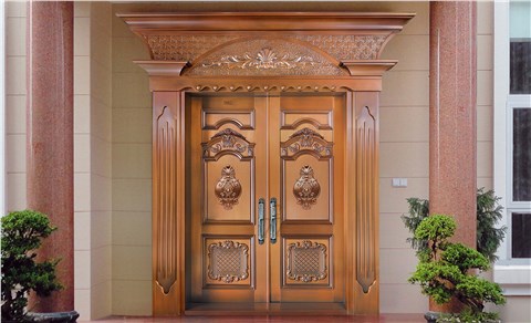 K020名门望族,别墅铜门,豪华铜门,双开铜门