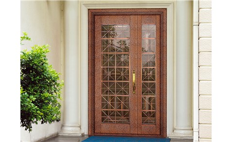 M038臻品世家,子母铜门,铜门子母门,室外门