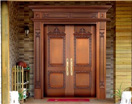 K003皇室臻品,别墅铜门,豪华铜门,双开铜门