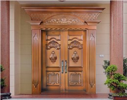 K020名门望族,别墅铜门,豪华铜门,双开铜门