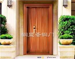 M039子母铜门,铜门子母门