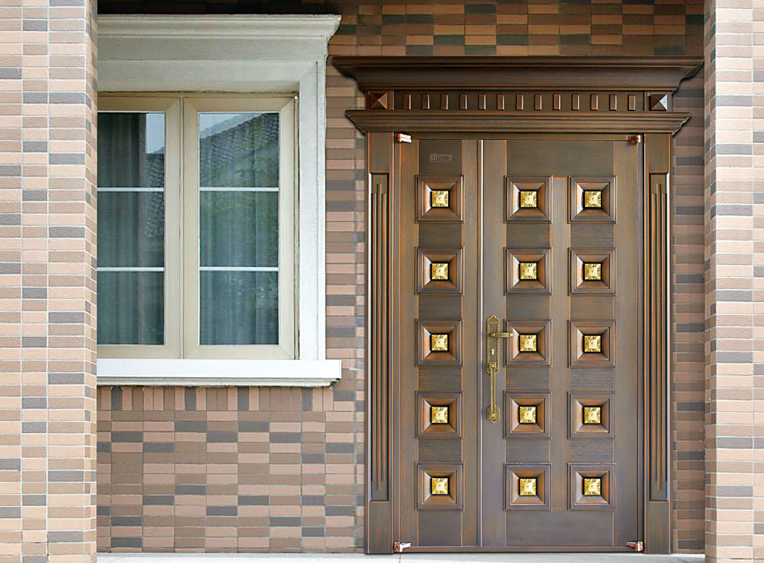 铜盟荟/铜门/别墅铜门/子母铜门 铜盟荟/铜门/别墅铜门/子母铜门