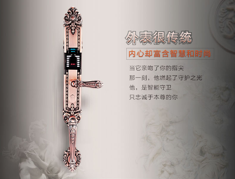 指纹密码锁|家用智能锁|电子门锁|指纹防盗锁|电子密码锁|家用指纹锁|F6160 指纹密码锁|家用智能锁|电子门锁|指纹防盗锁|电子密码锁|家用指纹锁|F6160