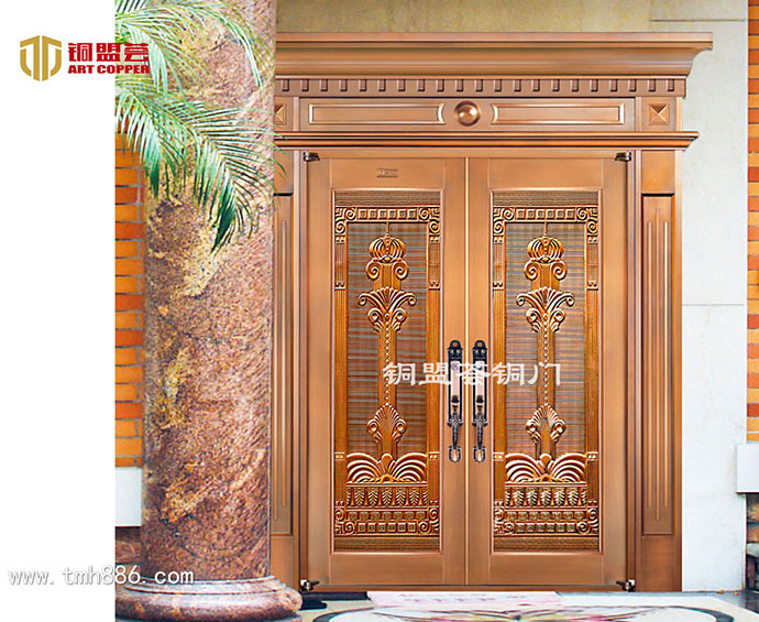 防盗门厂家_铜门防盗门_铜盟荟铜门 防盗门厂家_铜门防盗门_铜盟荟铜门