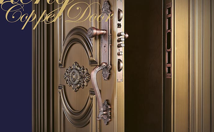 铜门锁芯_铜门厂家铜盟荟