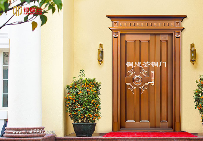 高档门窗_铜盟荟铜门