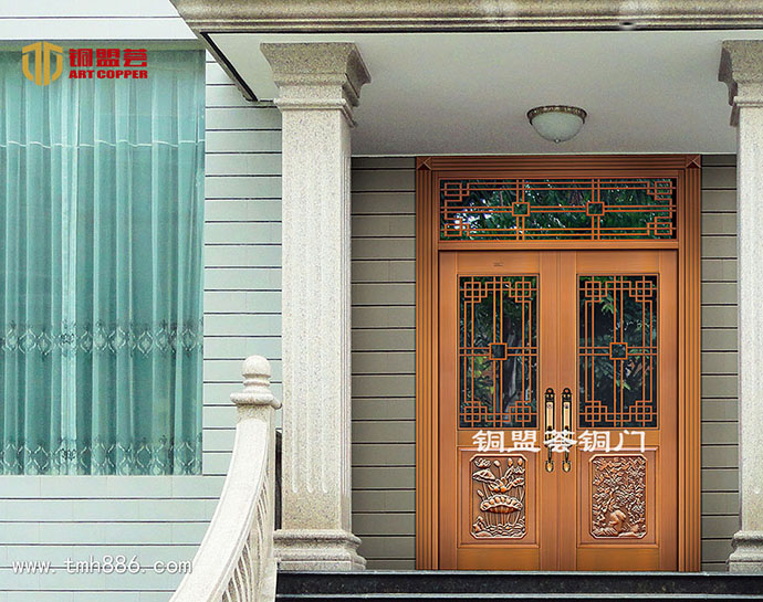 高档门窗_铜盟荟铜门