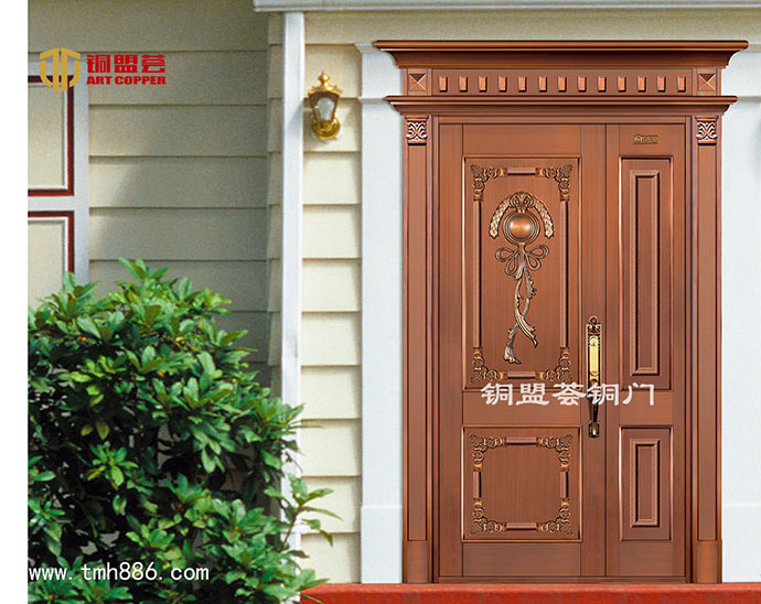 高档门窗_铜盟荟铜门