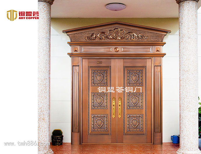 求购铜门应该如何选购？铜盟荟铜门