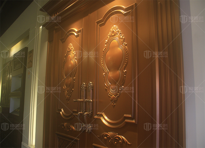 铜盟荟【外观设计专利款铜门】_铜盟荟展厅展示