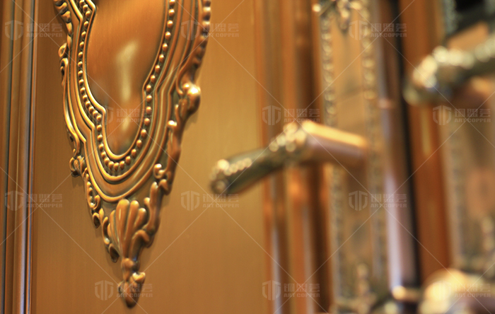 铜盟荟【外观设计专利款铜门】_铜盟荟展厅展示