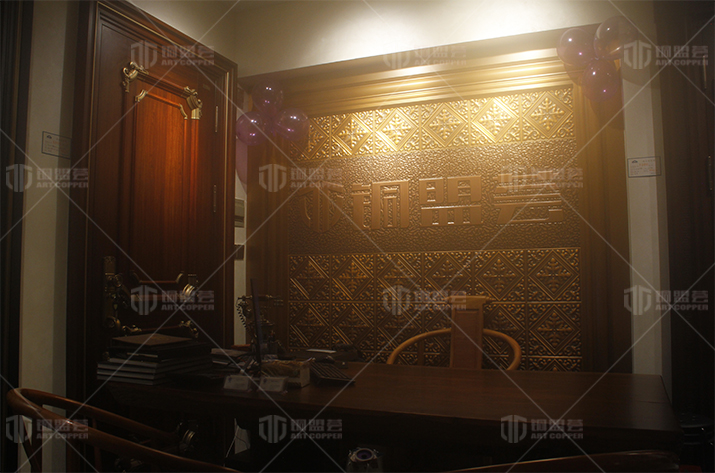 铜盟荟铜门展厅展示